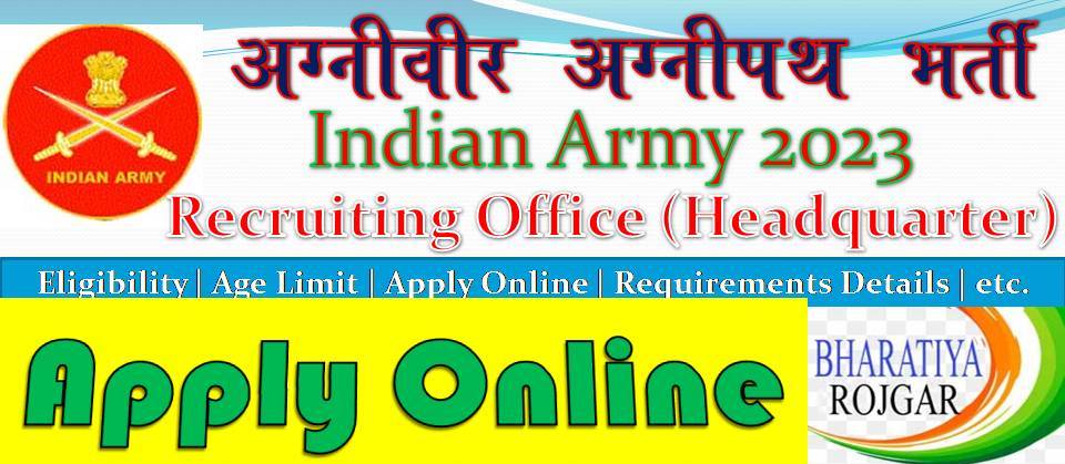 Indian Army Agniveer Recruitment