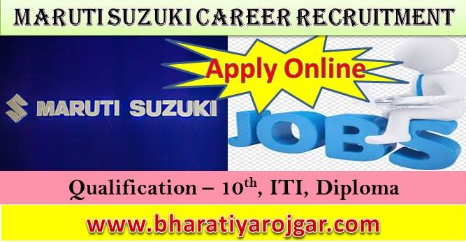 Maruti Suzuki Career TW Recruitment 2024