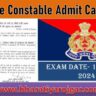 UP Police Constable Admit Card 2024 and Exam Date Out, Official Notice Released
