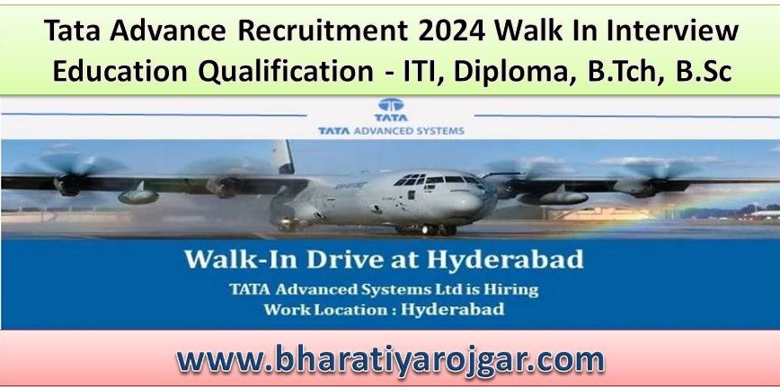 Tata Advance Recruitment 2024