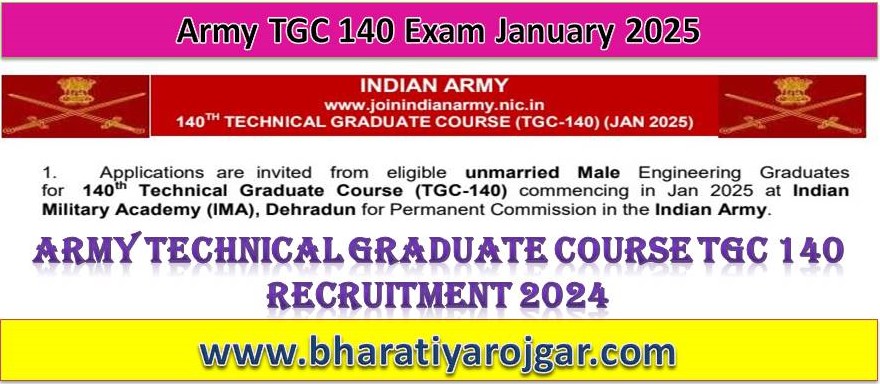 Army TGC 140 Exam January 2025 Apply Online Form