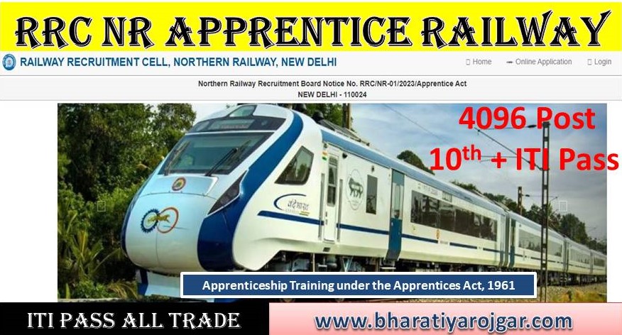 RRC NR Northern Railway Apprentice Apply Online