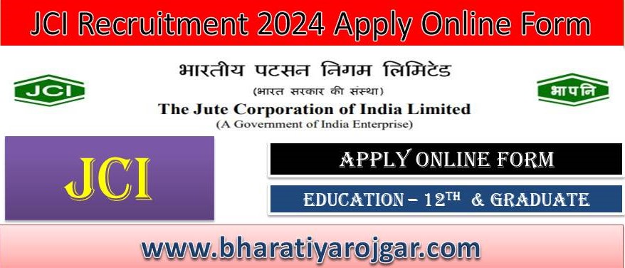 JCI Recruitment 2024 Apply Online Form