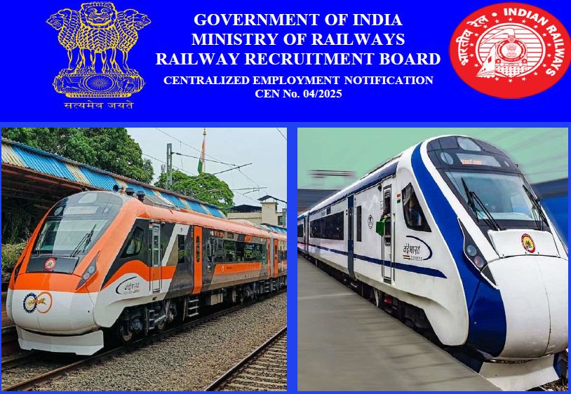 RRB Railway Section Controller Recruitment 2025