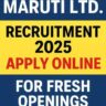 Caparo Maruti Ltd. Recruitment 2025