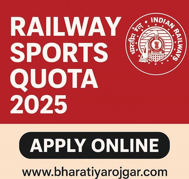 Railway Sports Quota Recruitment 2025
